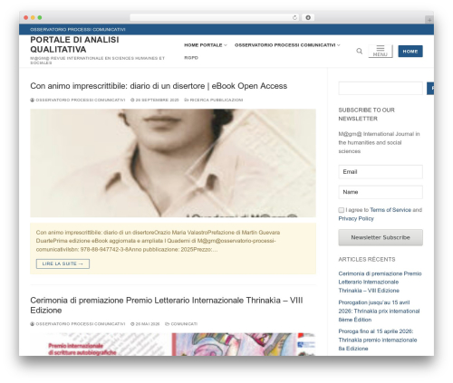 Email Subscription Popup (email-subscribe) free WordPress plugin - portale.analisiqualitativa.com