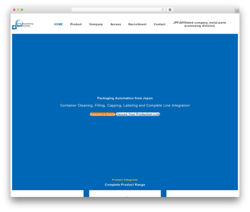Ruijinen block patterns WordPress plugin - jpe.jp-factory.co.jp
