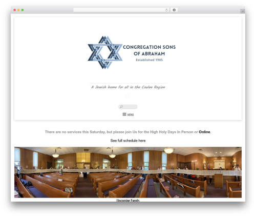 Urjbuilder newsletter WordPress plugin - lacrossesynagogue.org