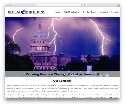 Time WordPress theme - globalsolutionsllc.com