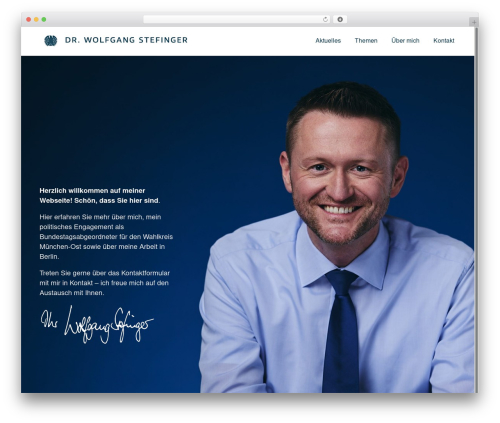 webseide top WordPress theme - wolfgang-stefinger.de