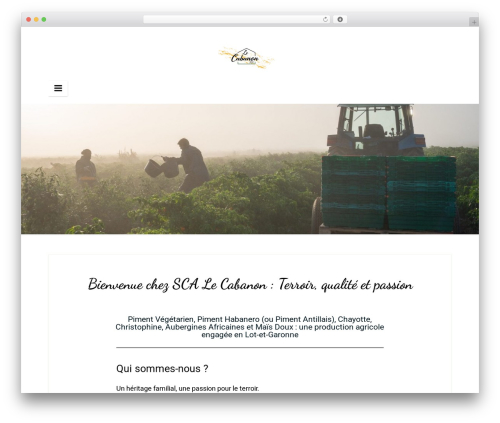 WordPress theme Embla - sca-lecabanon.com