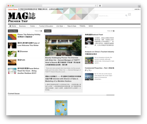 WordPress website theme patterns - mag-insconcept.com