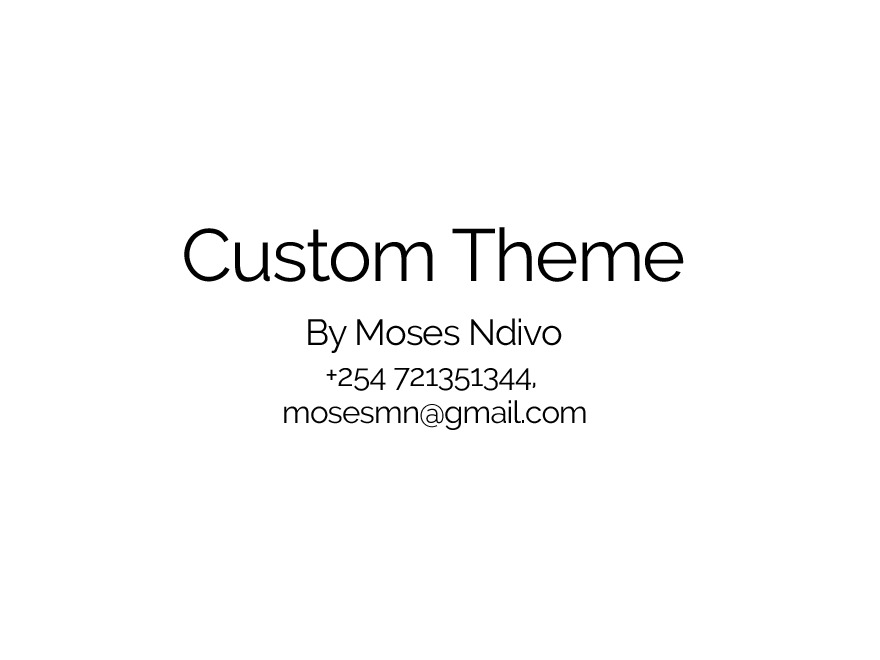 WP theme Custom Theme WP theme Custom Theme