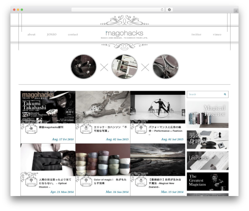 Apollo theme WordPress - magohacks.com