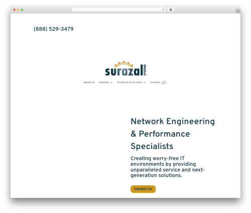 Divi best WordPress theme - surazalsystems.com