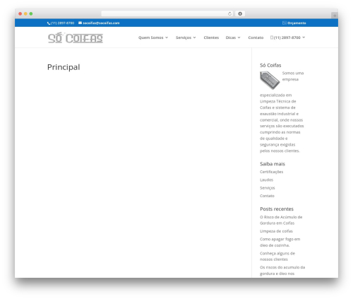 Divi WordPress store theme - socoifas.com