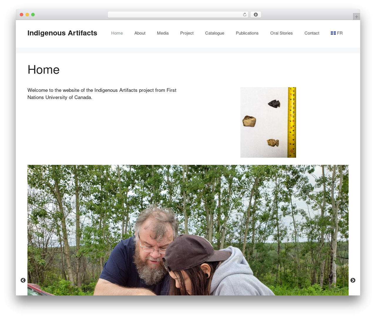 GeneratePress WordPress theme - indigenous-artifacts.ca