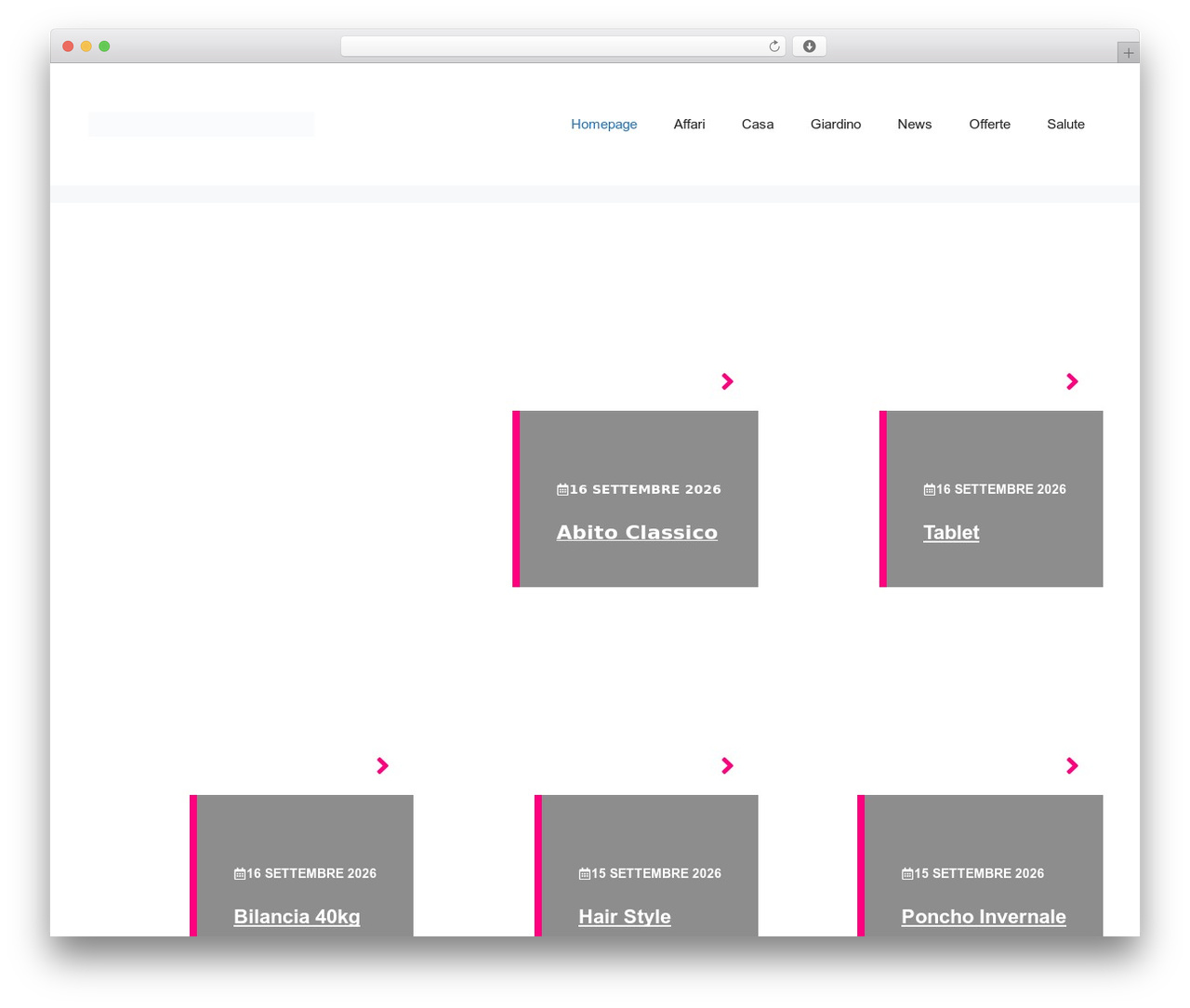 GeneratePress WordPress theme - vivivaldagno.it
