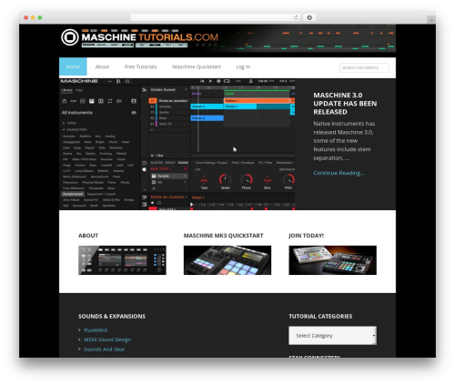 Genesis responsive header WordPress plugin - maschinetutorials.com