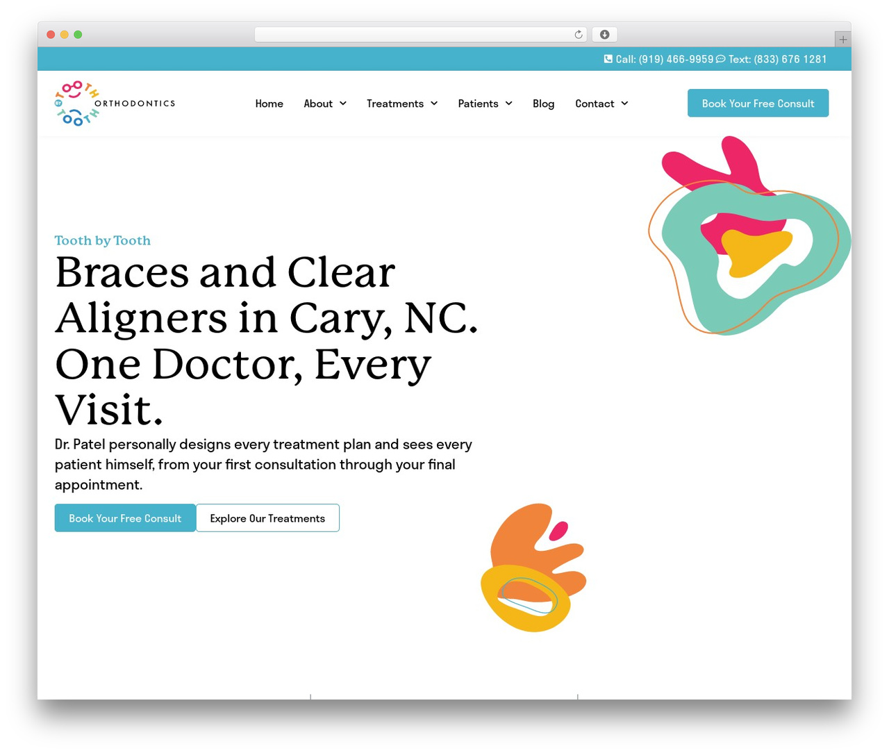 Tooth by Tooth Orthodontics WordPress theme - toothbytooth.com Tooth by Tooth Orthodontics WordPress theme - toothbytooth.com