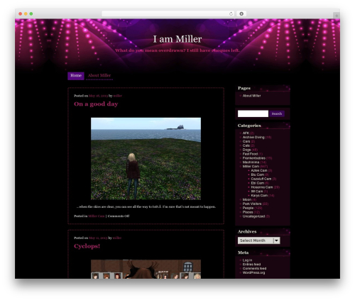 Audio WordPress plugin - miller.logspark.com