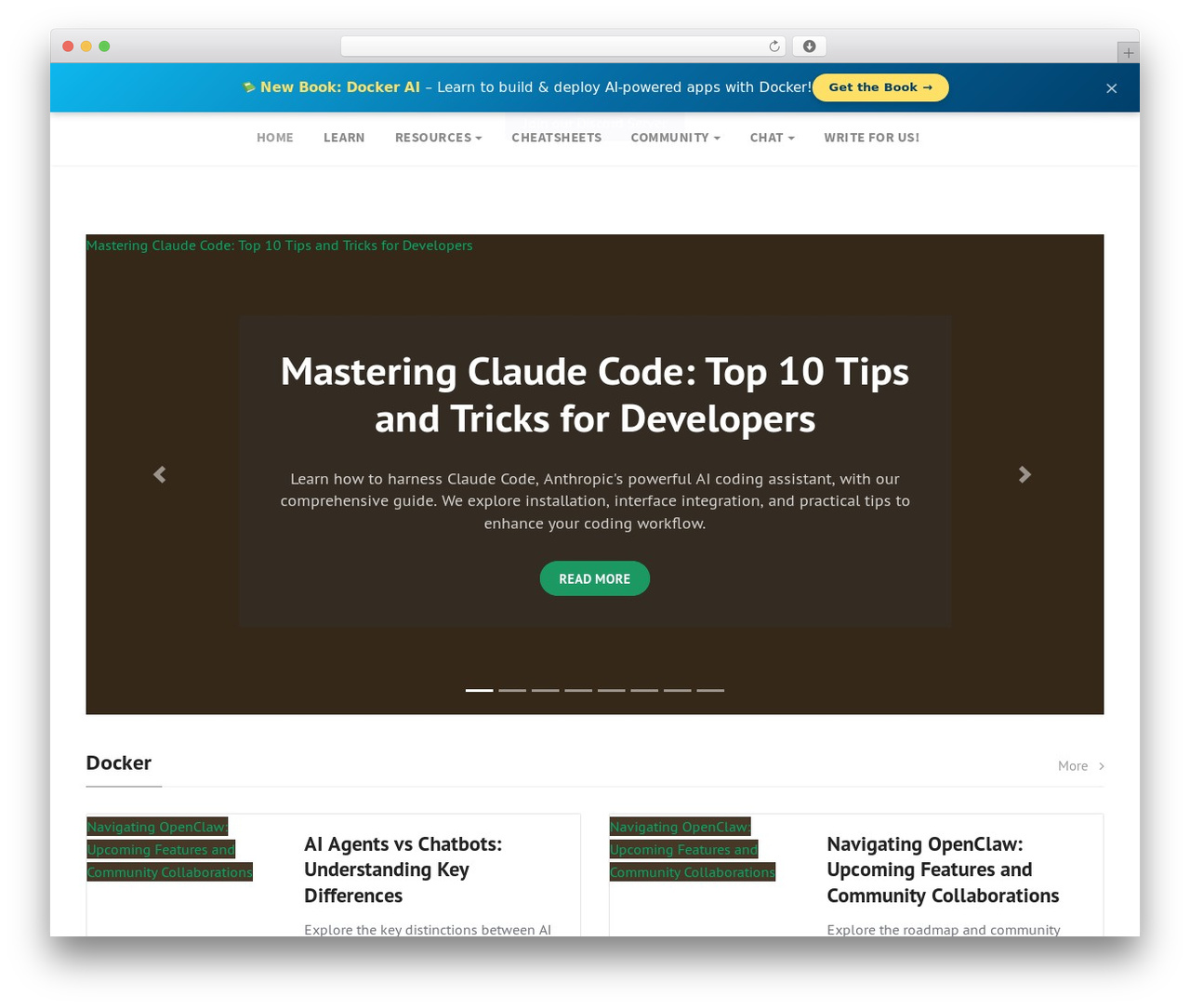 Mediumish WordPress theme - collabnix.com