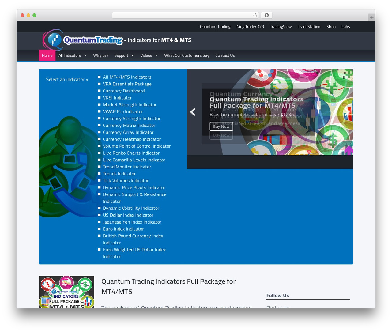 Quantum MT4 Theme - Bones WordPress theme - mt4.quantumtrading.com