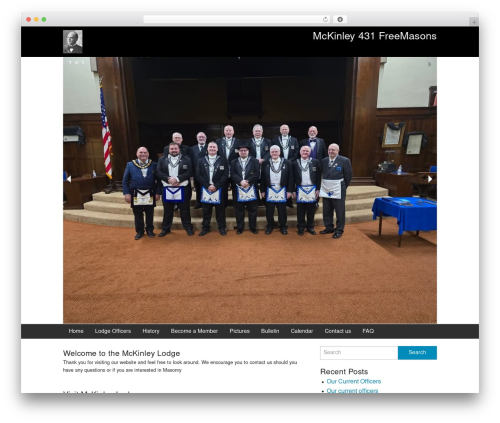 Steve Theme WordPress theme - mckinley431freemasons.com