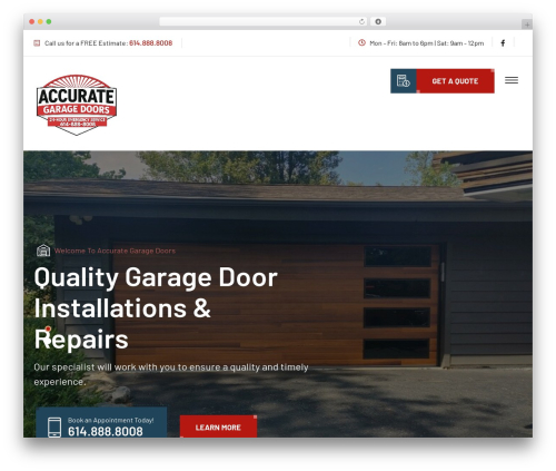 Dormatic core WordPress plugin - accurategaragedoors.com