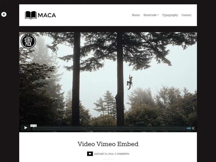 Theme WordPress MACA