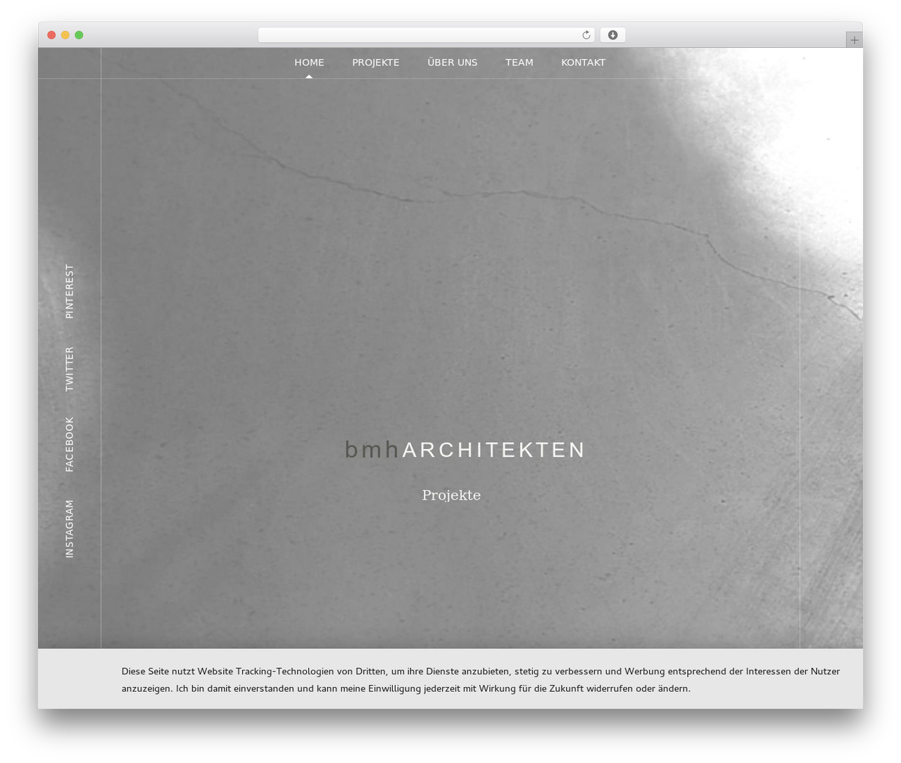 Theratio WordPress theme - bmh-architekten.com