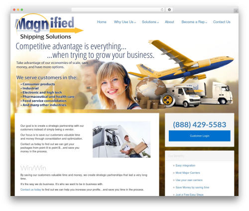 Ultimatum theme WordPress - magnifiedship.com