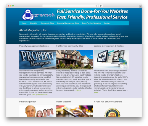 WordPress theme Genesis - magratech.com