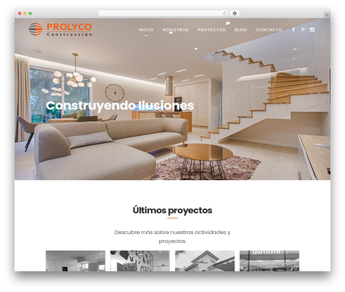 WordPress theme Bridge - prolyco.com