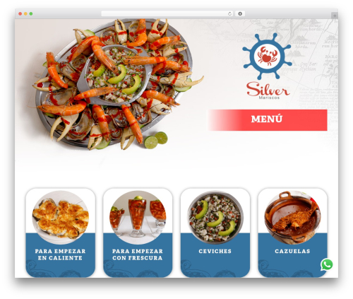 WordPress theme Lafka - silvermariscos.com