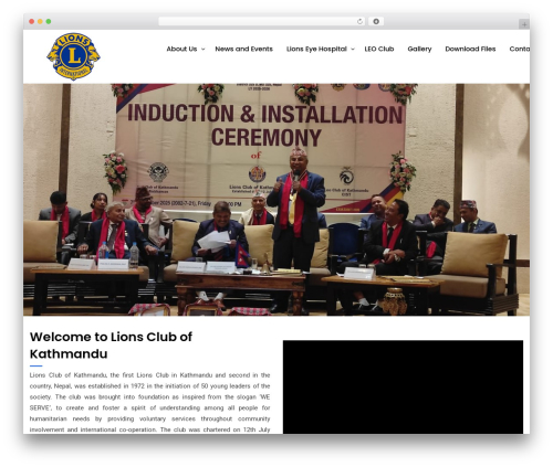 Rb essentials WordPress plugin - lionsclubkathmandu.org.np