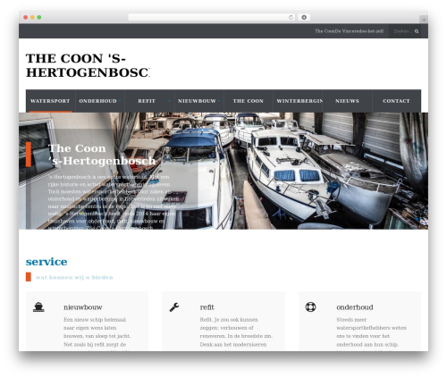 WP Industry Theme theme WordPress - thecoon-watersport.nl