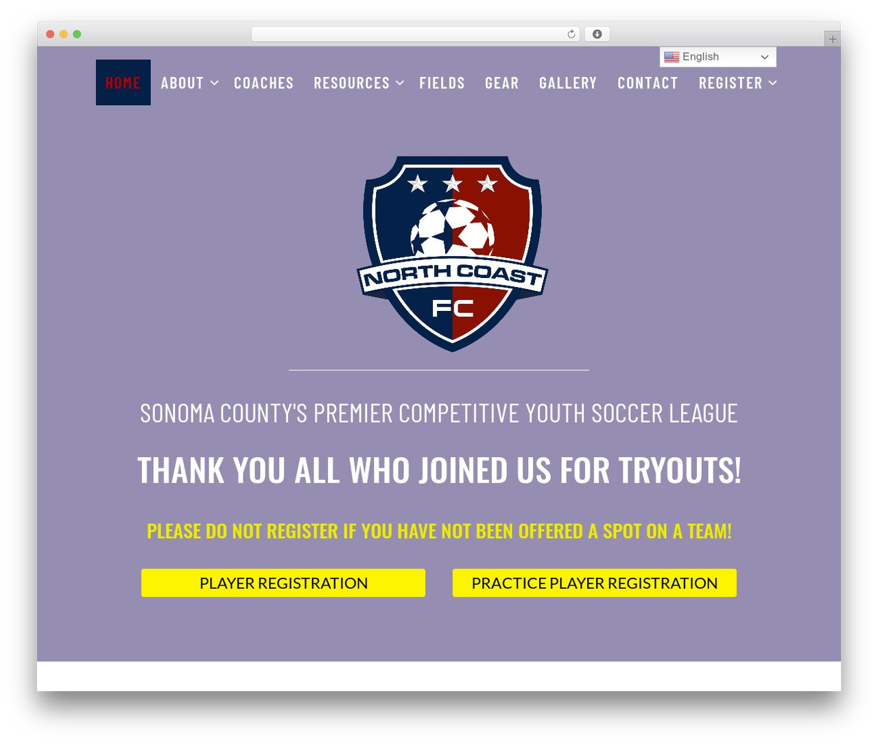 Beaver Builder Theme WordPress theme - northcoastfc.org