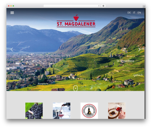 Betheme WordPress page theme - magdalener.com