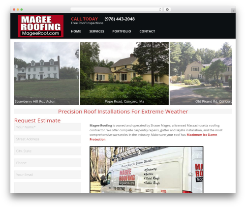 Cluster WordPress theme - mageeroof.com