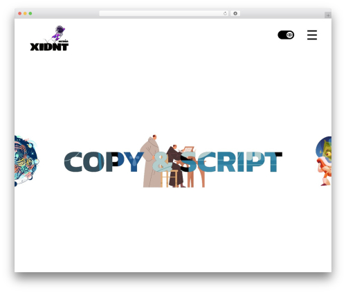 eldon WordPress website theme - xidnt.com