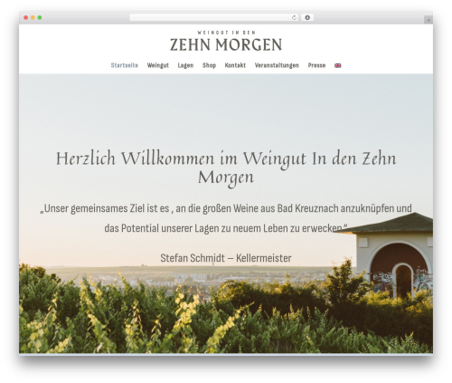 Enfold WordPress theme - indenzehnmorgen.de