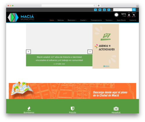 Flat Theme WordPress theme - macia.gob.ar Flat Theme WordPress theme - macia.gob.ar