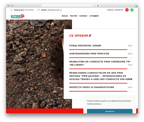 Indusza elementor WordPress plugin - ultrajet.ro