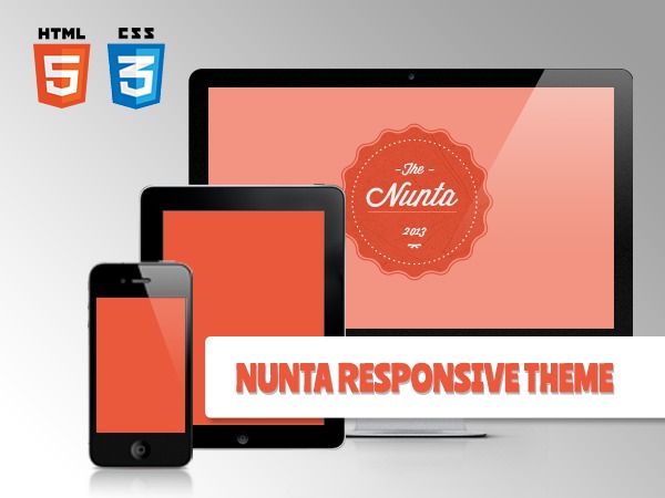 Nunta Wedding Responsive Theme WordPress wedding theme by CRIK0VA / ALETHEMES.COM