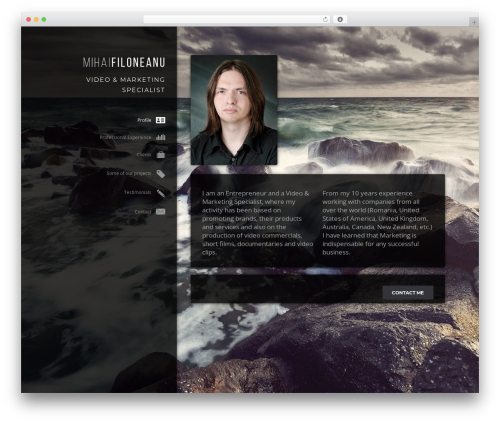 Selfless theme WordPress - mihaifiloneanu.com