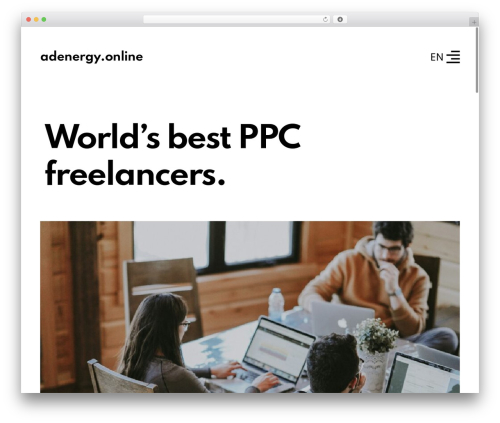 Slope WordPress theme - adenergy.online
