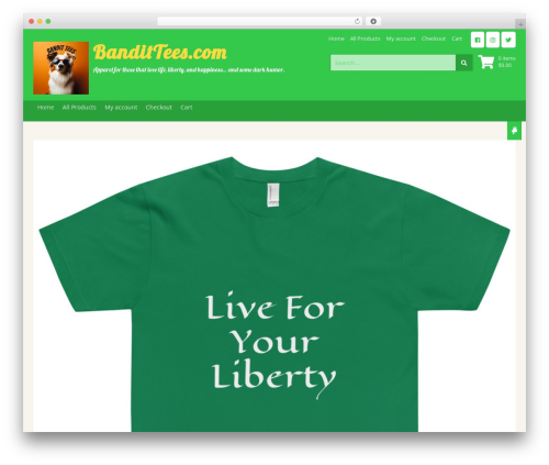 Store WordPress ecommerce theme - bandittees.com Store WordPress ecommerce theme - bandittees.com