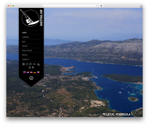 Theme WordPress KingSize - maestral-camping.hr