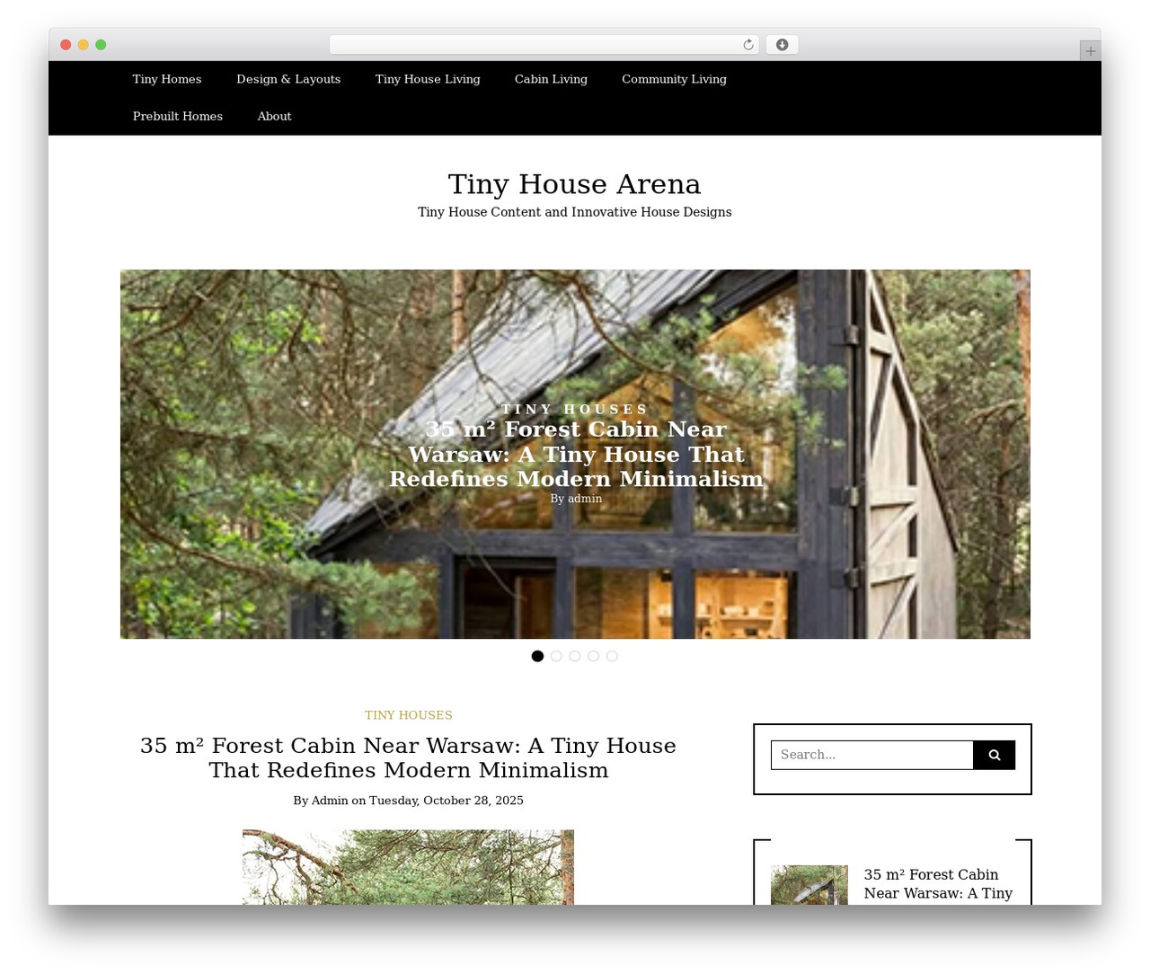 Theme WordPress Writee - tinyhousearena.com Theme WordPress Writee - tinyhousearena.com