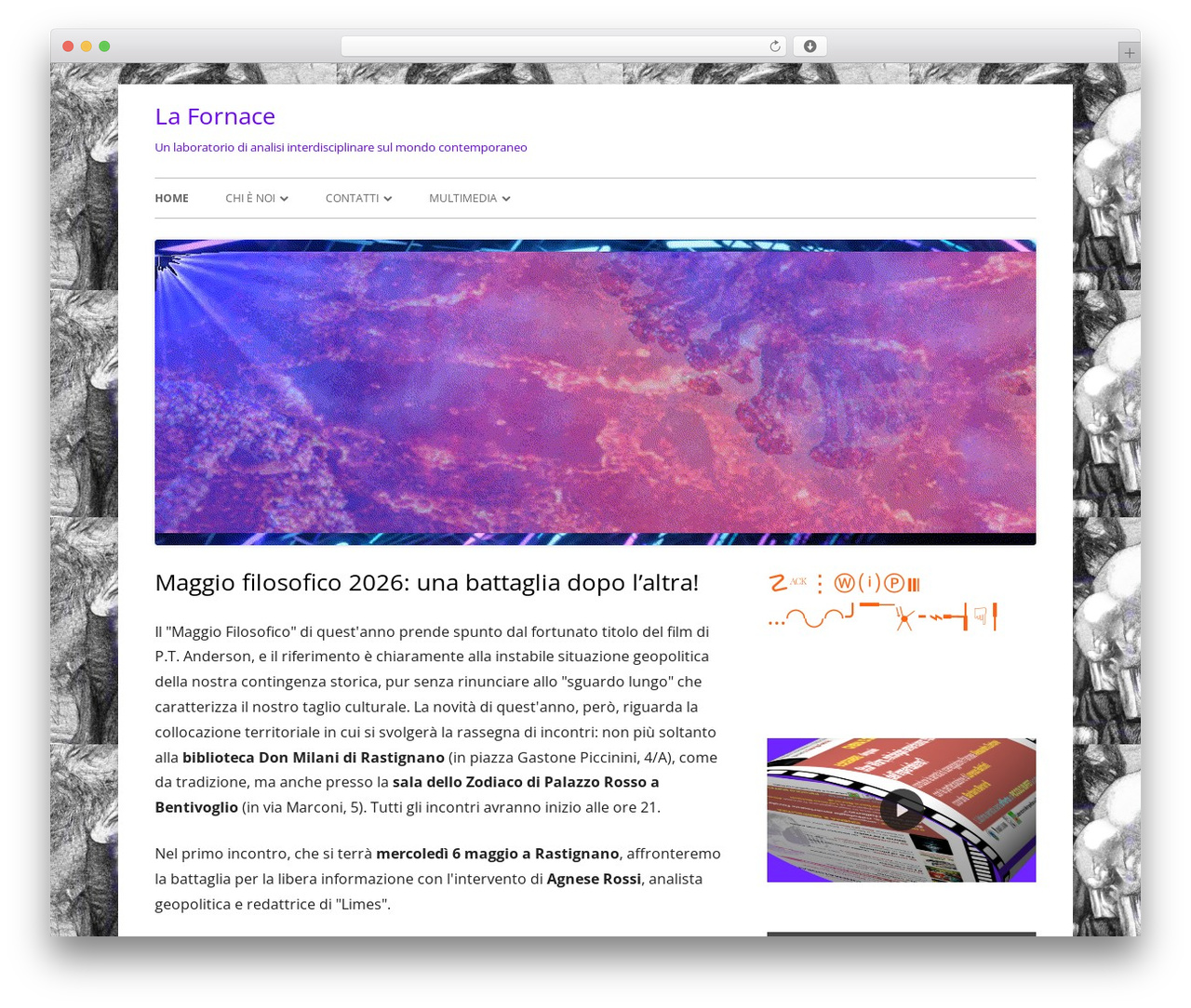 Tiny Framework theme WordPress free - fornace.info