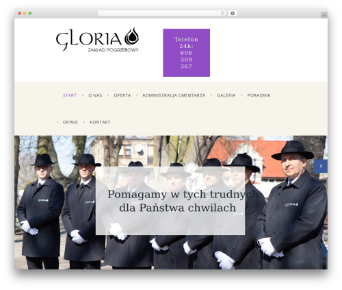 WordPress theme Beacon - gloria-buk.pl