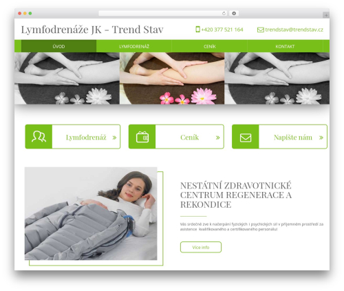 WordPress theme RTsoft - basic - lymfodrenaze-trendstav.cz