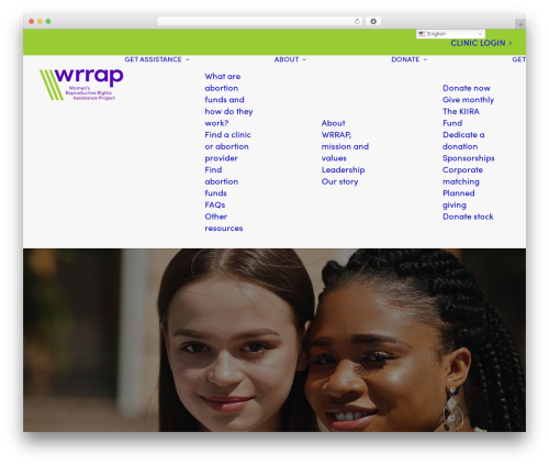 WordPress theme Uncode - wrrap.org