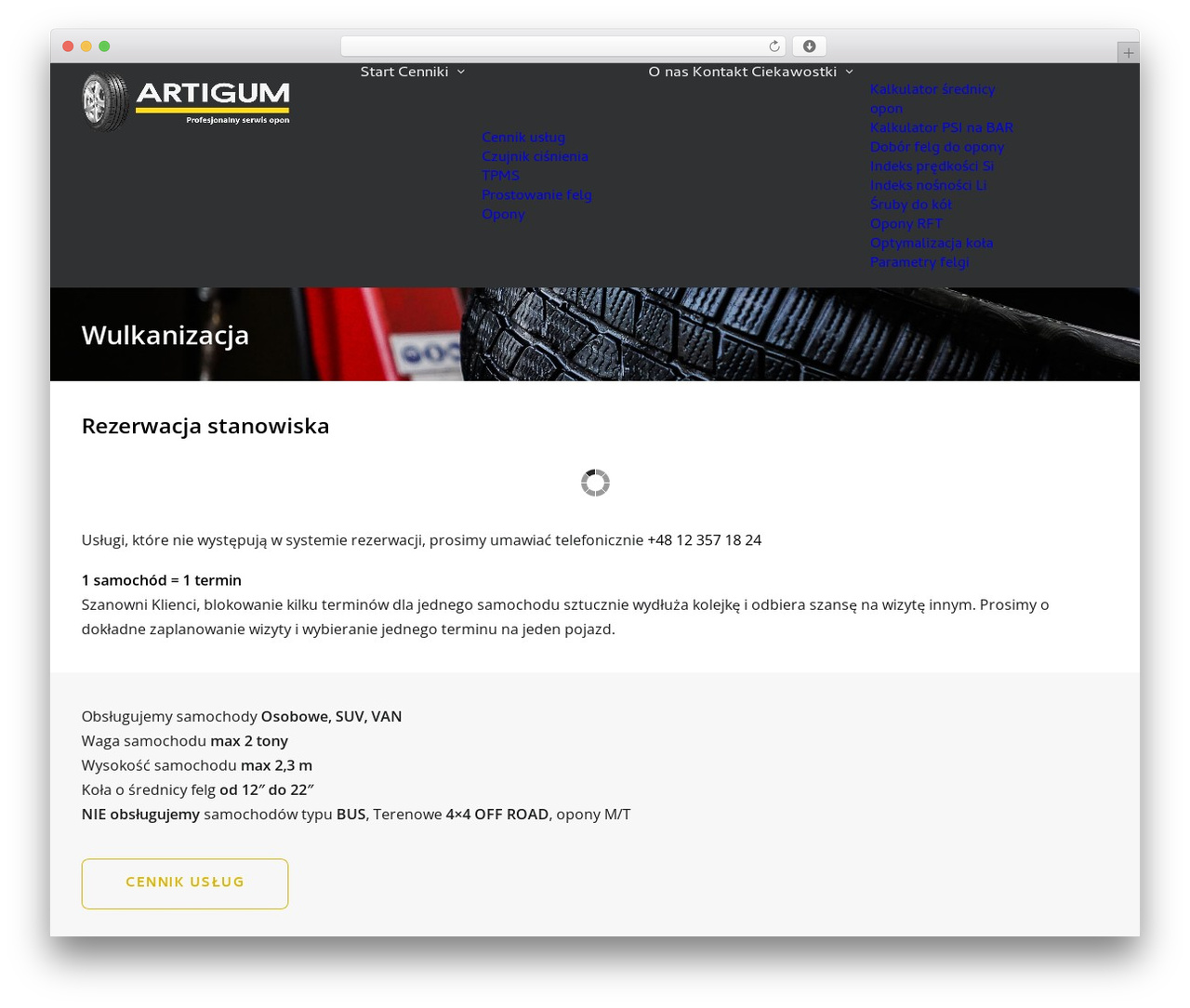 WP theme Uncode - wulkanizacja.krakow.pl