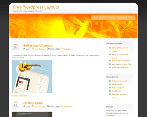 Advancedtech WordPress page theme by Smartertemplates.com
