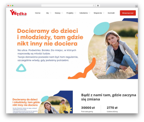 Best WordPress theme Lifeline2 - wedka.org