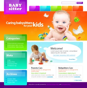 Best WordPress theme WordPress Theme 960 by Template_Help.com