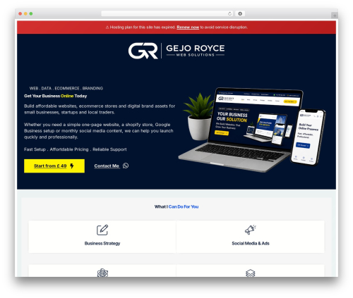 Cozy addons WordPress plugin - gejoroyce.com